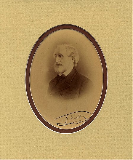 Verdi, Giuseppe - Photograph Matted and Signed