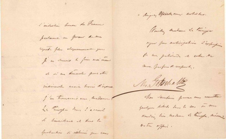 Gottschalk, Louis Moreau - Autograph Letter Signed