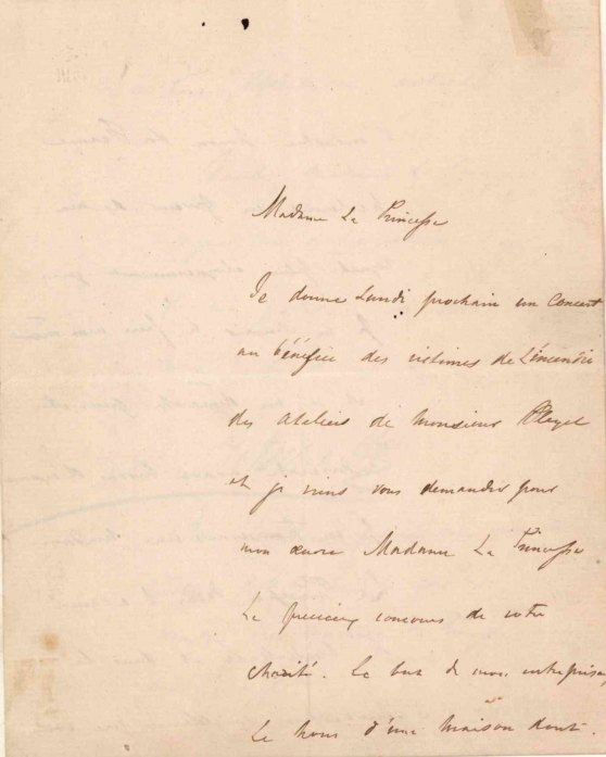 Gottschalk, Louis Moreau - Autograph Letter Signed