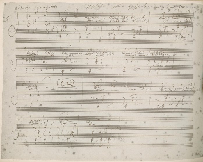 Beethoven, Ludwig van - Lieder, WoO. 134, "Vier Kompositionens aus den