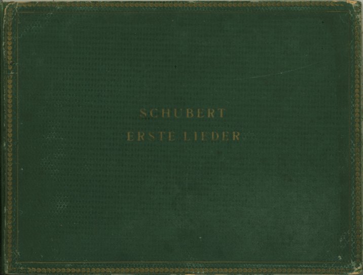 Schubert, Franz - Lieder, "Fünf Erste Lieder. Facsimiles Of The First Printed Editions Of: 'Am... - (4361)