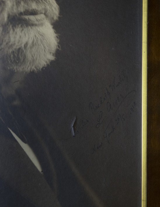 Auer, Leopold - Framed Signed Photograph. - (3556)