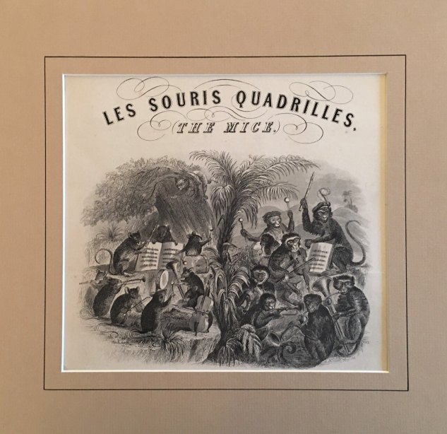 MICE AND MONKEY QUADRILLE - "Les Souris Quadrilles. The Mice"