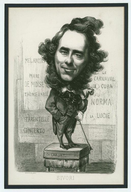 Sivori - A Caricature Of Paganini's Only Pupil - (3641)