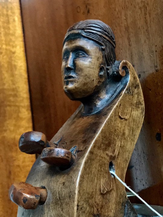 Hurdy-gurdy - Brass-backed Hurdy-gurdy. - (5329)