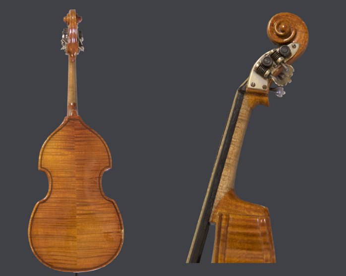 Double Bass Miniature - (3624)