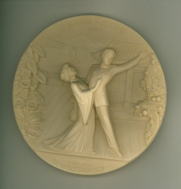 Opera - Madame Butterfly Plate - Van Der Gouwen, Gilliam - (3714)