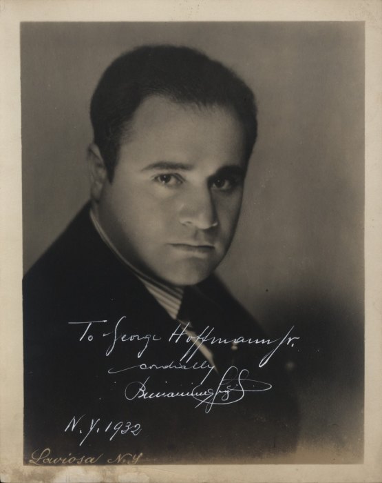 Gigli, Beniamino - Photograph By Lowiosa - (1681)
