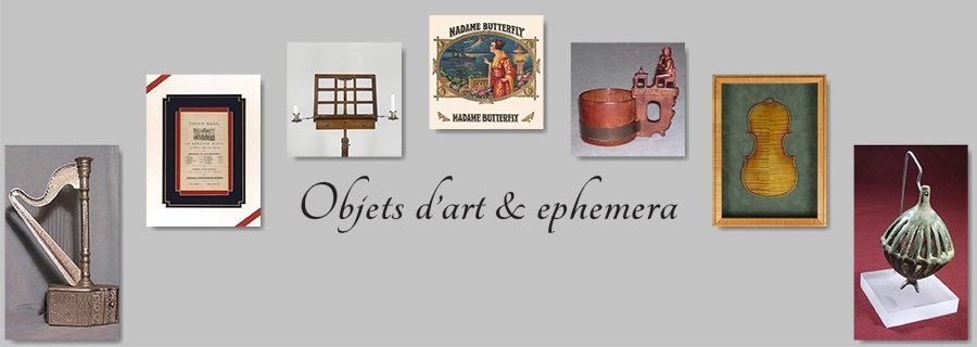 Objets d'Art & Ephemera