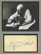 Cowell, Henry - Ensemble With Autograph Musical Quotation Signed - (674)