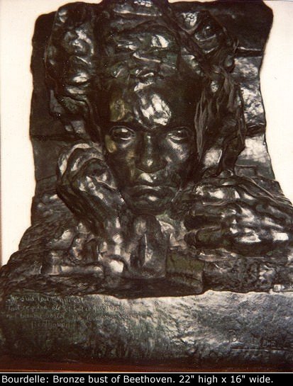 BEETHOVEN BRONZE BUST - Bourdelle, Émile-Antoine - Bronze Bust