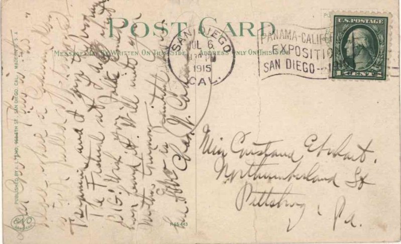 Cadman, Charles Wakefield - Autograph Postcard Signed