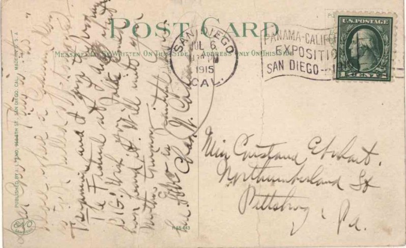 Cadman, Charles Wakefield - Autograph Postcard Signed