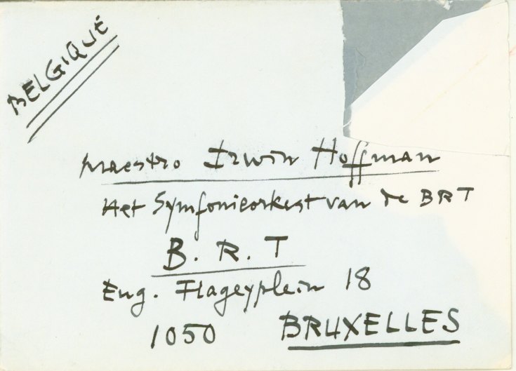 Dutilleux, Henri - Autograph Letter Signed
