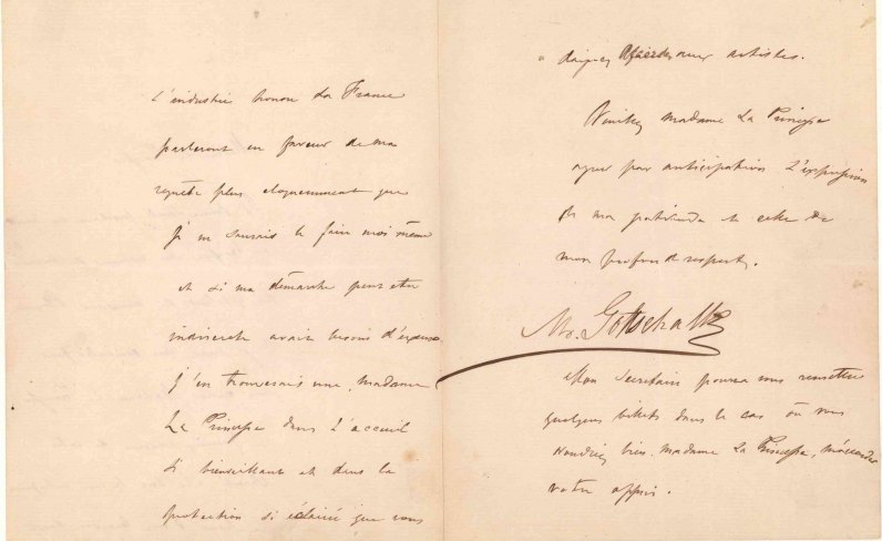 Gottschalk, Louis Moreau - Autograph Letter Signed