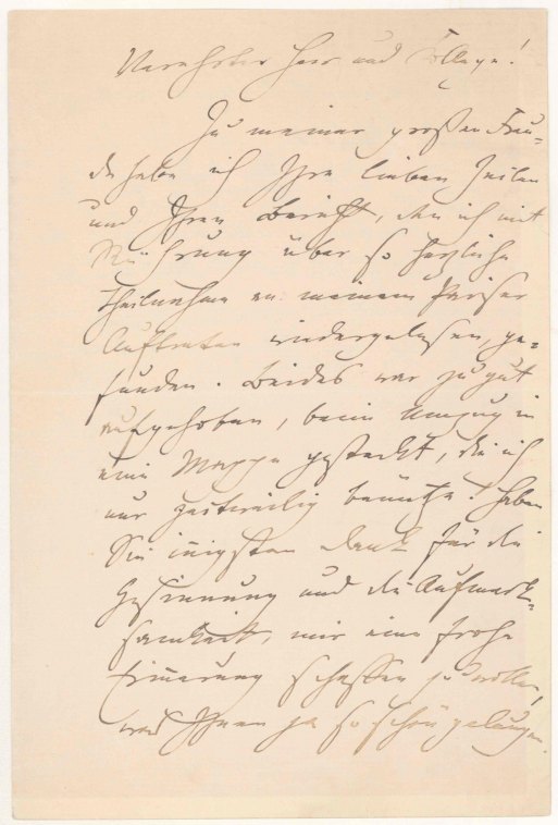 Joachim, Joseph - Autograph Letter Signed