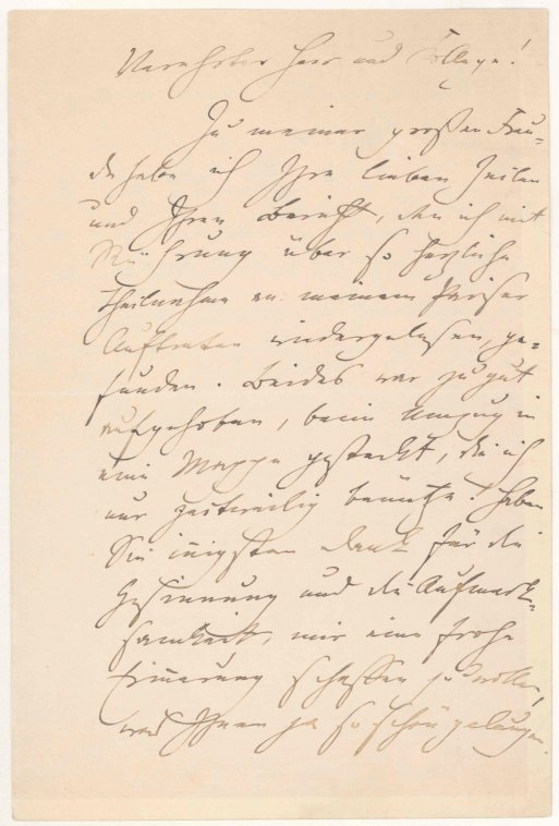 Joachim, Joseph - Autograph Letter Signed