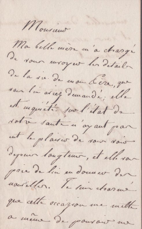 Kalkbrenner, Frédéric - Autograph Letter Signed