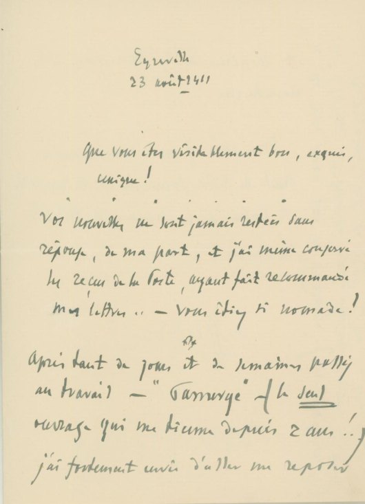 Massenet, Jules - Autograph Letter Signed