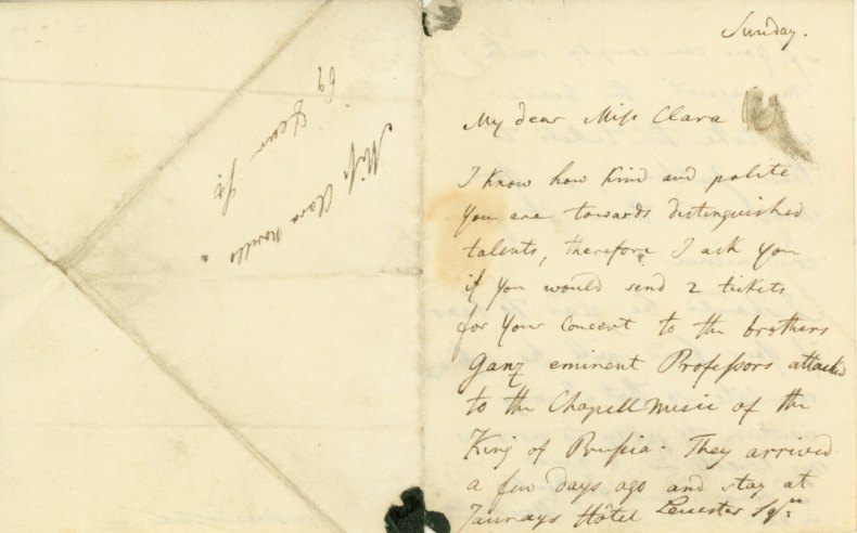 Moscheles, Ignaz - Autograph Letter Signed