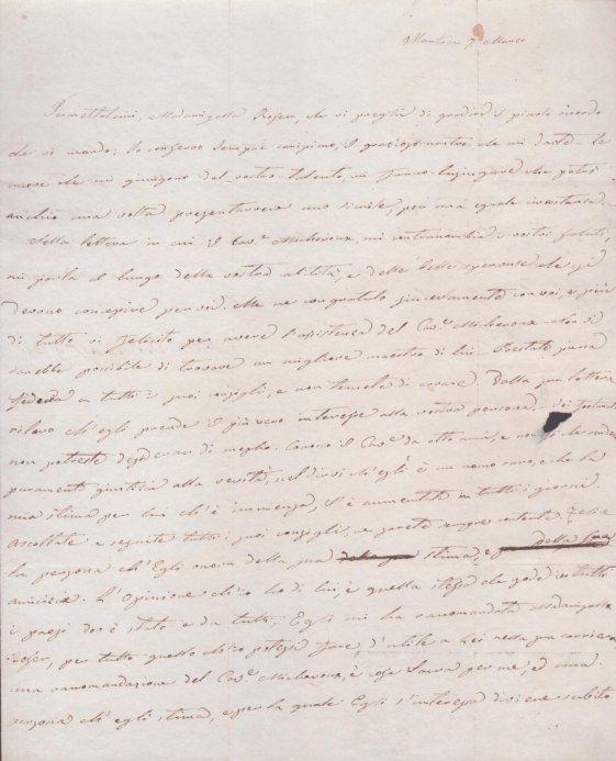 Pasta, Giudetta - Autograph Letter Signed