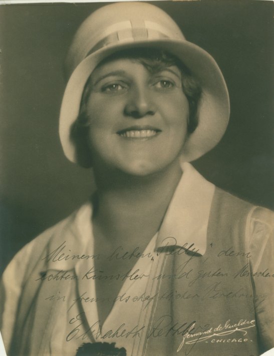 Rethberg, Elisabeth - Photograph Signed