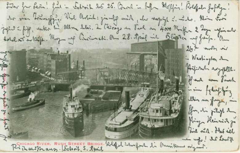 Strauss, Richard - autograph letter on a postcard