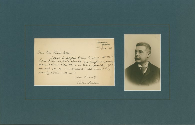 Sullivan, Arthur - Autograph Letter Signed - (4738)