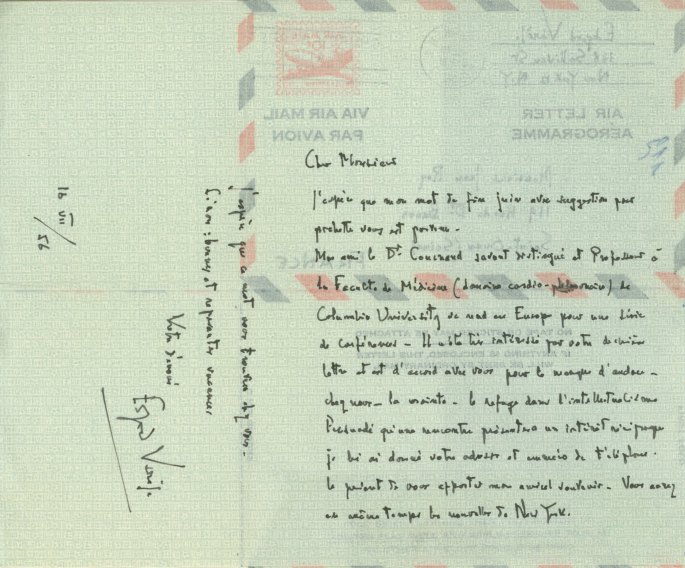 Varèse, Edgard - Autograph Letter Signed