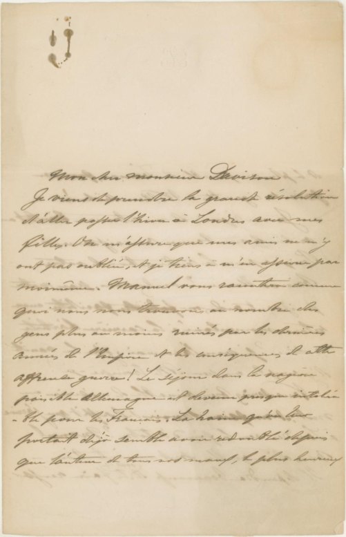 Viardot, Pauline - Autograph Letter Signed
