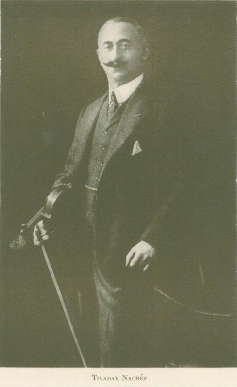 Nachez, Tivadar - Autograph Musical Quotation Signed