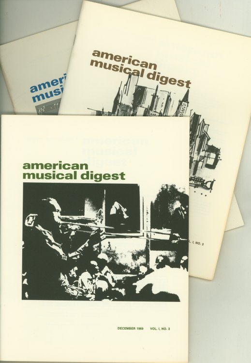 AMERICAN MUSICAL DIGEST - American Musical Digest