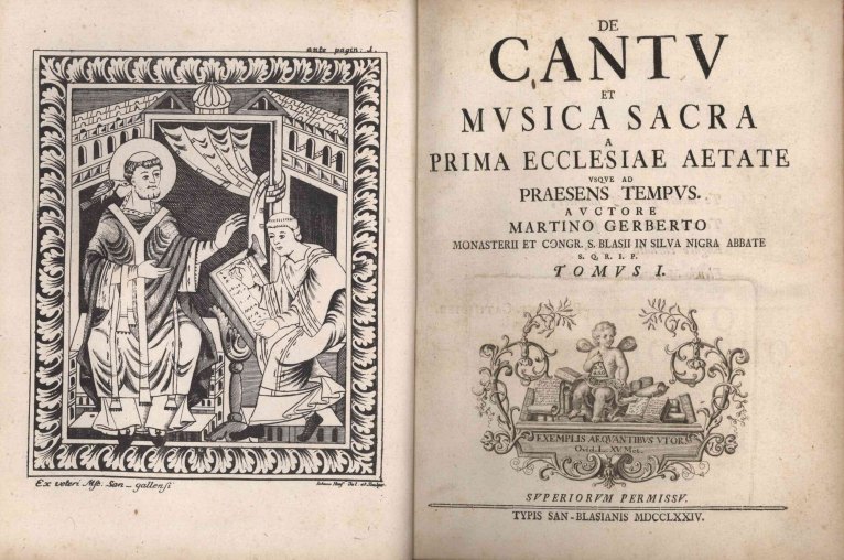 Gerbert, Martin - De Cantu et Musica Sacra a Prima Ecclesiae Aetate