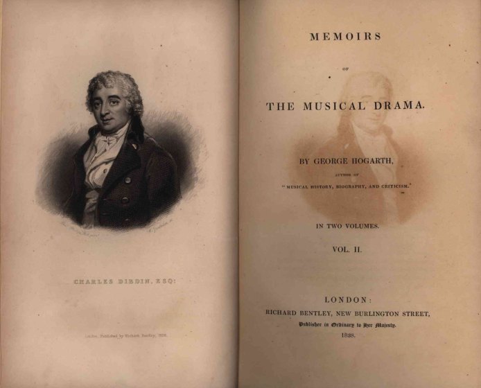 Hogarth, George - Memoirs of the Musical Drama
