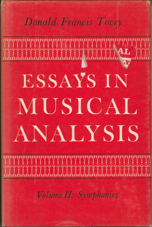 Tovey, Donald Francis - Essays in Musical Analysis Vols. I-VI