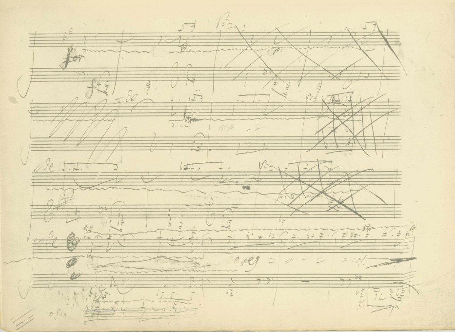 Beethoven, Ludwig Van - Piano Sonata, Op. 111, C Minor, "Klaviersonate In C-moll Op. 111". - (6957)