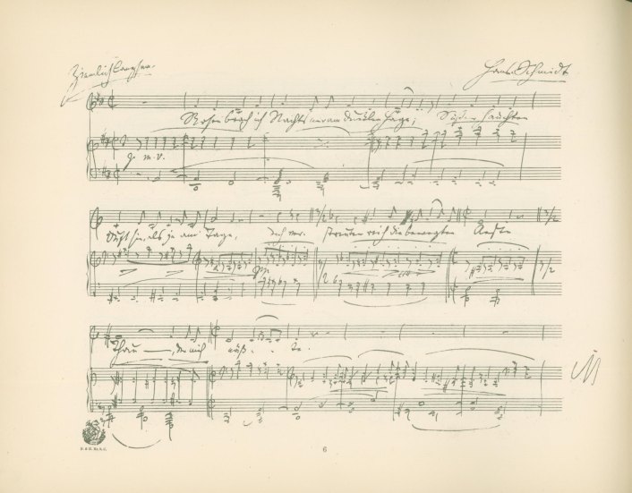 Brahms, Johannes - Lieder, Three Songs; "May Night", "Sapphic Ode",