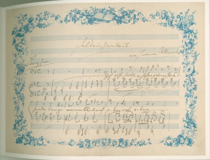 Brahms, Johannes - Lied, Feldeinsamkeit, Op. 86, No. 2.