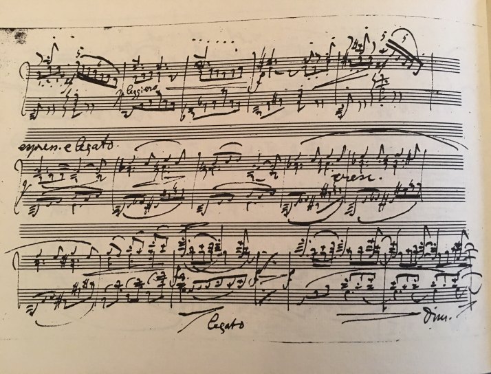 BRAHMS - MANUSCRIPT FACSIMILE - Brahms, Johannes - Intermezzi, Op. 119,