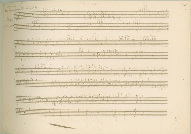 Haydn, Franz Joseph - Piano Sonata, A Major. "Klaviersonate A-Dur"