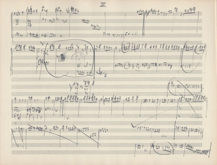 MAHLER-PAGES FROM 1924 FACSIMILE EDITION OF SYMPHONY NO. 10 - Mahler,