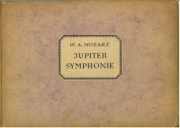 Mozart, W.A. - Symphony No. 41, K. 551, ["Jupiter"], "Symphonie in C