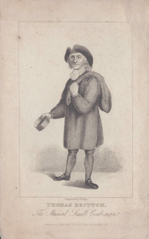 Britton, Thomas - Engraved Portrait.