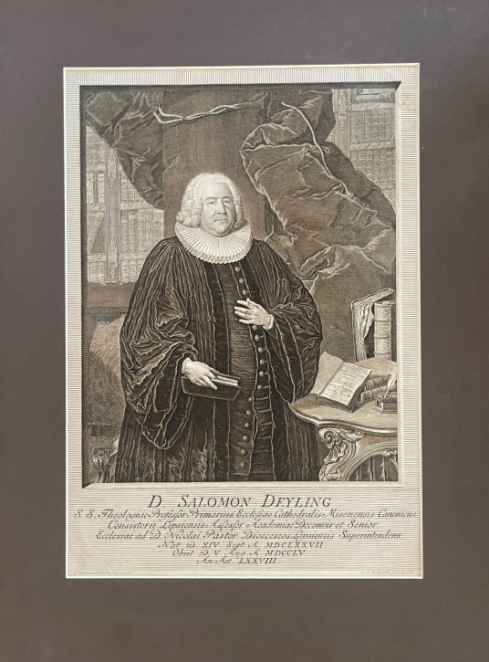 Deyling, D. Salomon - Engraved Portrait.