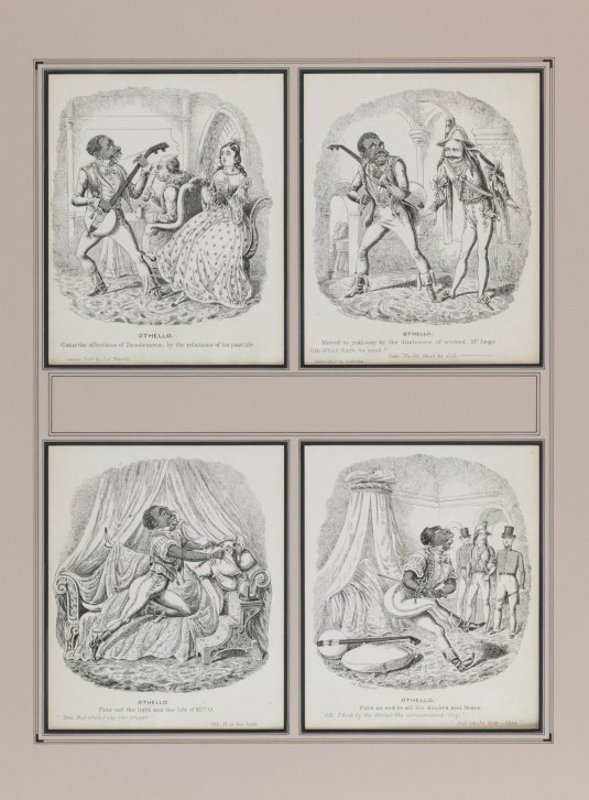 ENGLISH CARICATURE - Marks, J. Lewis -  Satire on Othello