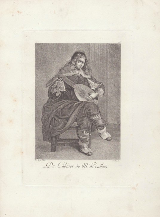 Gallot, Jacques - Portrait of a Lutenist