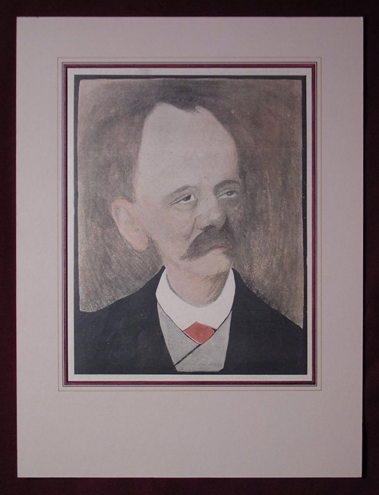 MASSENET CARICATURE - Aroun-al-Rascid - Caricature Portrait of Jules