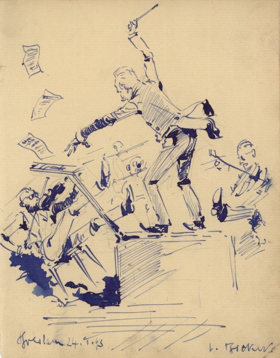 Maszkowski, Rafal - Original Pen and Ink Caricature
