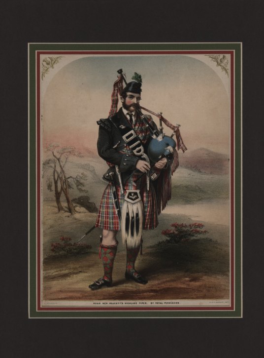 BAGPIPES - SHEET MUSIC COVER - Brandard, John - <i>Ross Her Majesty's