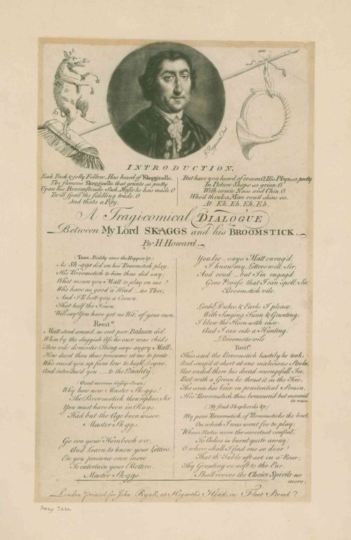 BROADSIDE - ENGLISH, 18TH CENTURY - A Tragicomical Dialogue Betweeen My